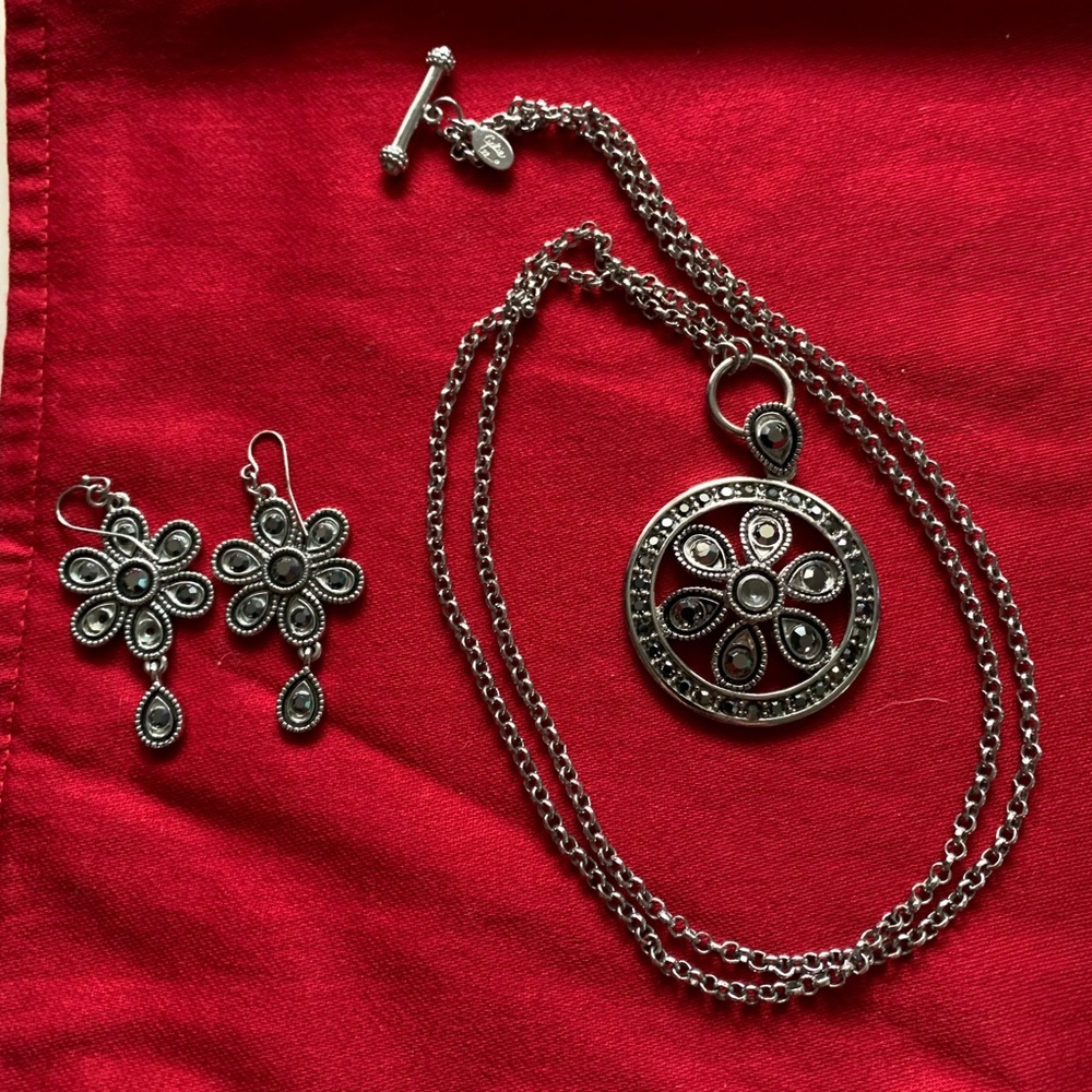 Necklace and Earrings